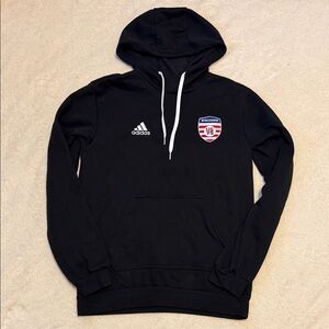 Adidas Black Hoodie Wisconsin USYS Small